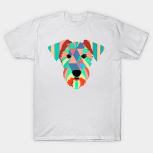 Welsh Terrier Art Dog Owner Vintage Funny Welsh Terrier T-Shirt